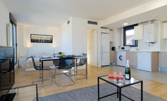 apartamentos de day apartment para alquiler para empresas en Madrid Retiro