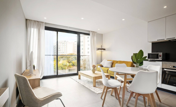 apartamentos de day apartment para alquiler para empresas en Barcelona La Rambla