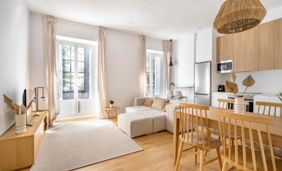 apartamentos de day apartment para alquiler para empresas en Madrid Salamanca