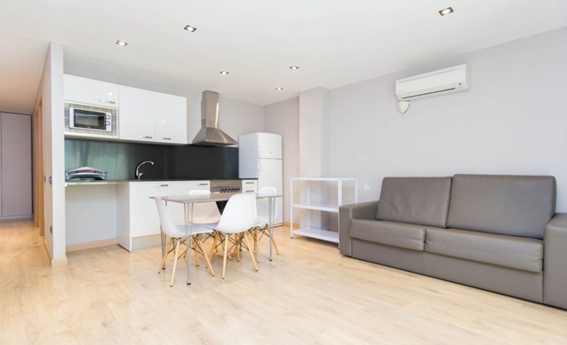 apartamentos de day apartment para alquiler para empresas en Barcelona Eixample