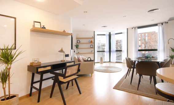 apartamentos de day apartment para alquiler para empresas en Barcelona Eixample