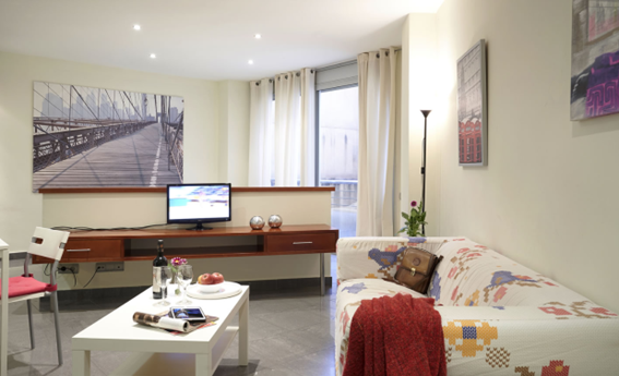 apartamentos de day apartment para alquiler para empresas en Barcelona Barrio Gótico