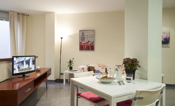 apartamentos de day apartment para alquiler para empresas en Barcelona Barrio Gótico