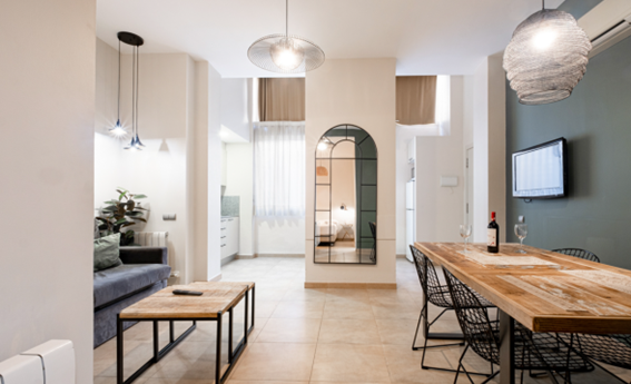 apartamentos de day apartment para alquiler para empresas en Barcelona Sants