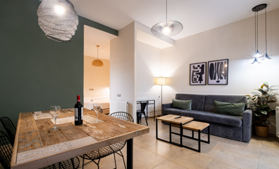 apartamentos de day apartment para alquiler para empresas en Barcelona Sants