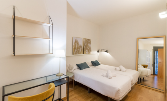 apartamentos de day apartment para alquiler para empresas en Barcelona Eixample