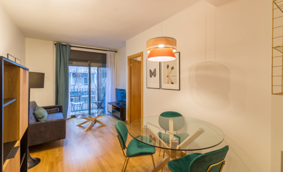 apartamentos de day apartment para alquiler para empresas en Barcelona Eixample