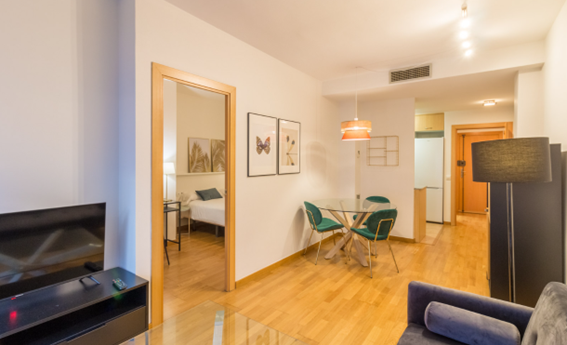 apartamentos de day apartment para alquiler para empresas en Barcelona Eixample