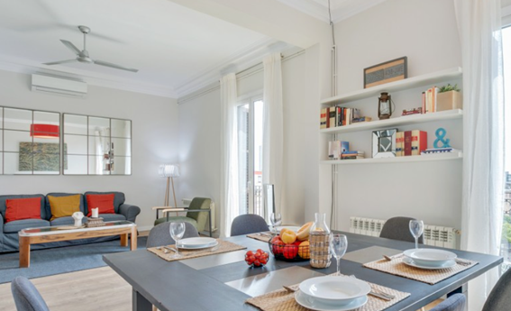 apartamentos de day apartment para alquiler para empresas en Barcelona El Born