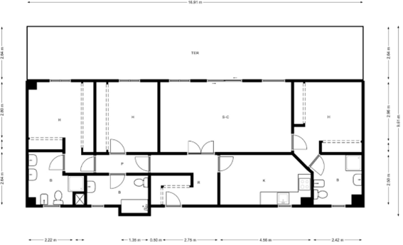 apartamentos de day apartment para alquiler para empresas en Madrid Retiro