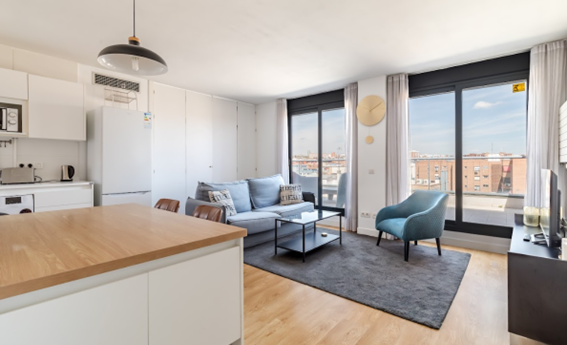 apartamentos de day apartment para alquiler para empresas en Madrid Retiro