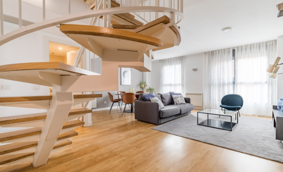 apartamentos de day apartment para alquiler para empresas en Madrid Retiro