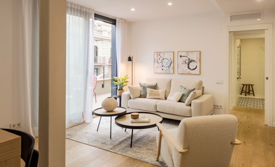 apartamentos de day apartment para alquiler para empresas en Barcelona Gracia