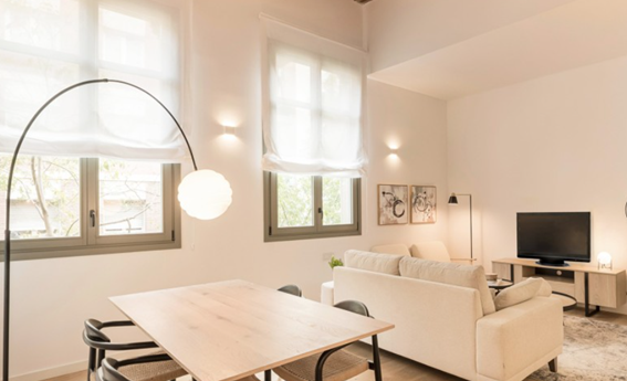 apartamentos de day apartment para alquiler para empresas en Barcelona Gracia