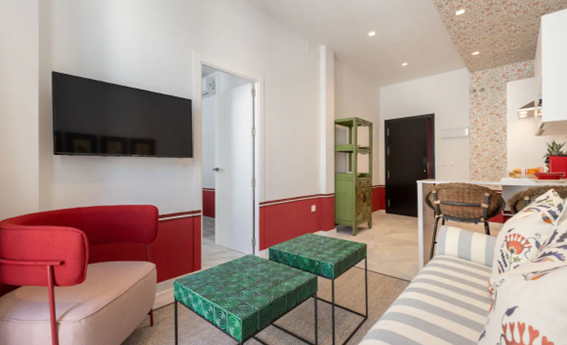 apartamentos de day apartment para alquiler para empresas en Sevilla Nervión