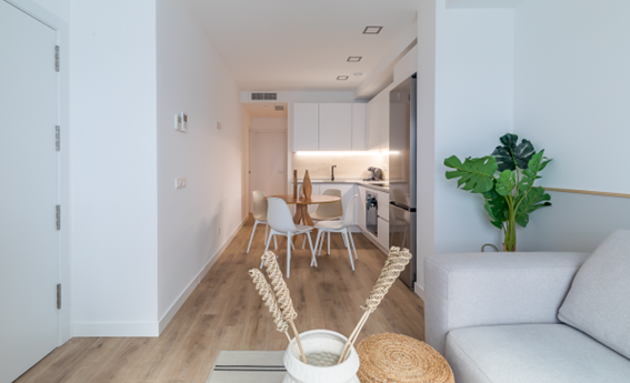 apartamentos de day apartment para alquiler para empresas en Madrid Tetuán