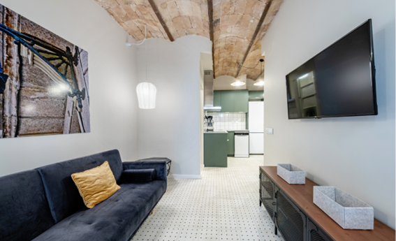 apartamentos de day apartment para alquiler para empresas en Barcelona Sants