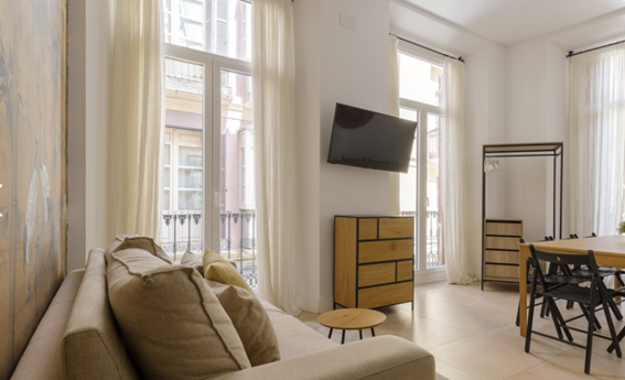 apartamentos de day apartment para alquiler para empresas en Málaga Centro 