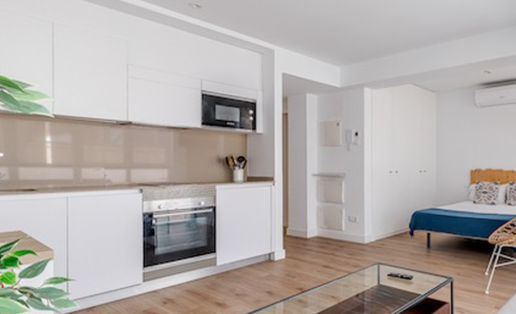 apartamentos de day apartment para alquiler para empresas en Madrid Cúzco