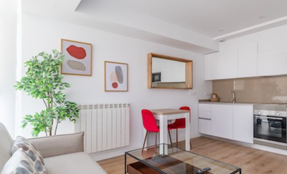 apartamentos de day apartment para alquiler para empresas en Madrid Cúzco