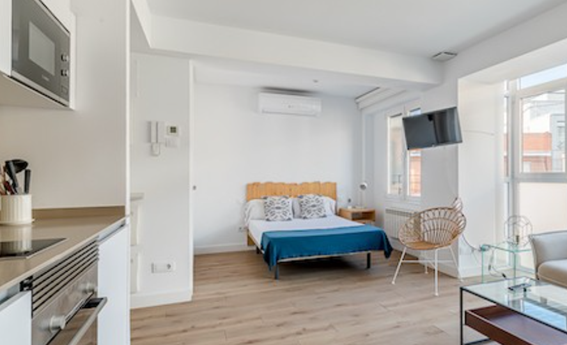 apartamentos de day apartment para alquiler para empresas en Madrid Cúzco