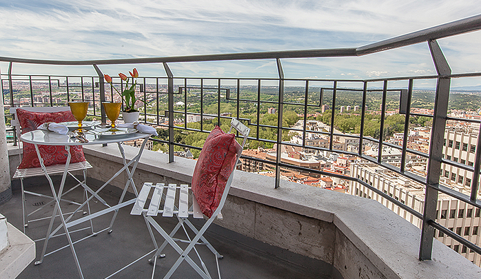 apartamentos de day apartment para alquiler para empresas en Madrid Plaza España