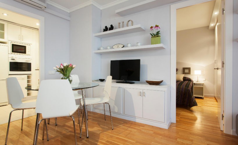 apartamentos de day apartment para alquiler para empresas en Barcelona Les Corts