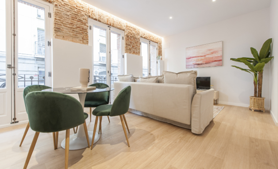 apartamentos de day apartment para alquiler para empresas en Madrid La Latina