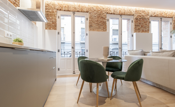 apartamentos de day apartment para alquiler para empresas en Madrid La Latina