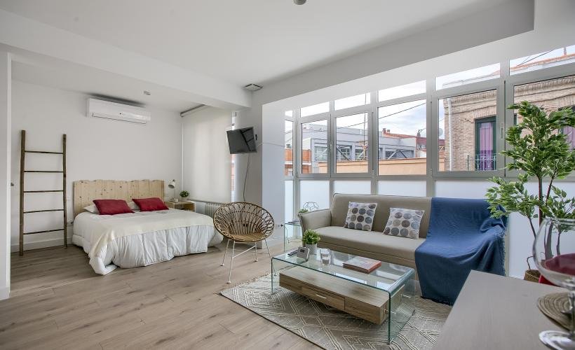 apartamentos de day apartment para alquiler para empresas en Madrid Cúzco